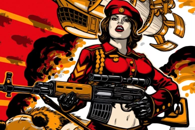 Red Alert 3 Soviet Army Girl Wallpapers