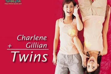 Twin : Charlene Choi & Gillian Chung50   Wallcoo.net