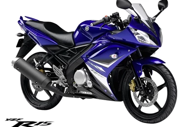 Yamaha R15 Blue, Free Motorcycle Wallpapers