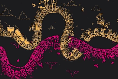 Crazy Roller Coaster Abstract Wallpapers