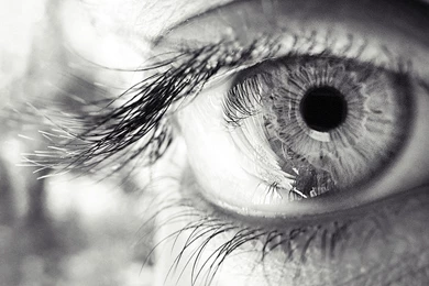 Download Wallpapers 1920x1080 Eye, Eyelashes, Pupil, Black And ...