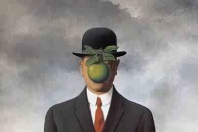 Download Wallpapers, Download 2560x1600 Rene Magritte Son Of Man ...