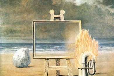 Fair Captive   Surrealist Rene Magritte Art Wallpapers Picture