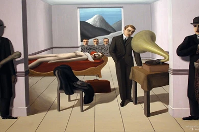 Wallpapers Cezanne Rene Magritte Art Paintings Fine 1920x1080 ...