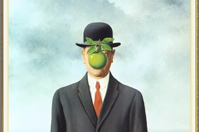 SuperHD.pics: Paintings Surrealism Rene Magritte Son Of Man ...