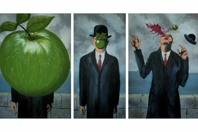 Wallpapers Rene Magritte Pin The Son Of No One Latest Poster On ...