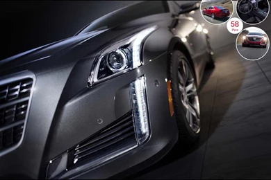 2014 Cadillac CTS   Headlight
