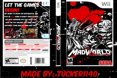MadWorld Wii Box Art Cover By Tucker1140