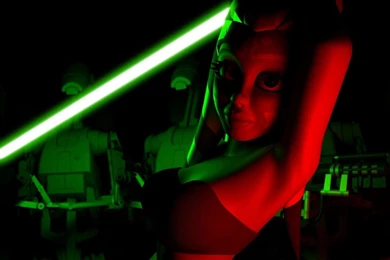 Ahsoka Tano Look At Me Visage Wallpapers