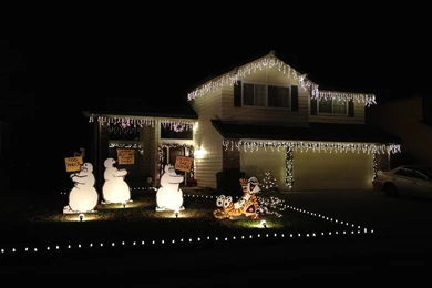 Calvin And Hobbes House Christmas Decorations (id: 195729) – BUZZERG