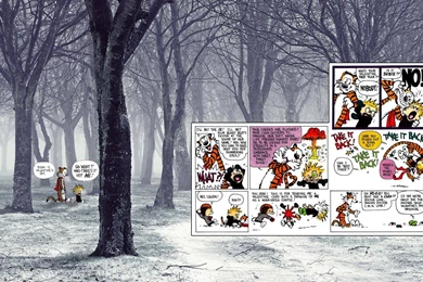 Calvin And Hobbes Comics Valentine Valentines Forest F Wallpapers ...