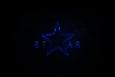 Blue Black Stars Wallpapers