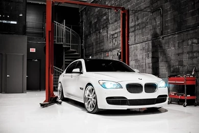 BMW Cars Grayscale BMW 7 Series Garage BMW F01/F02 / 1280x960 ...