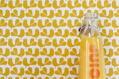 Woodstock Wallpapers Mustard By Rachel Powell