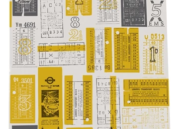 Mini Moderns — Hold Tight Wallpapers   Mustard