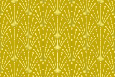 Art Deco Beads   Mustard Wallpapers   Coggon_(roz_robinson ...