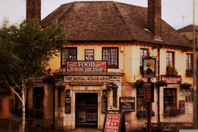 Old English Pub HD Desktop Wallpapers : Widescreen : High ...