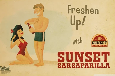 Sunset Sarsaparilla   Fallout New Vegas HD Desktop Wallpapers ...