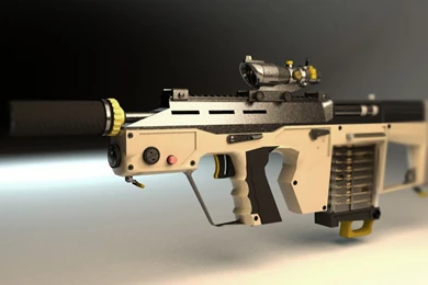 Famas Stlye Assault Rifle By HunBuBi On DeviantArt