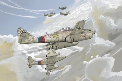 11 Messerschmitt Me 262 HD Wallpapers