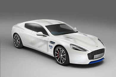 Aston Martin Rapide S 2016 White Color Wallpapers