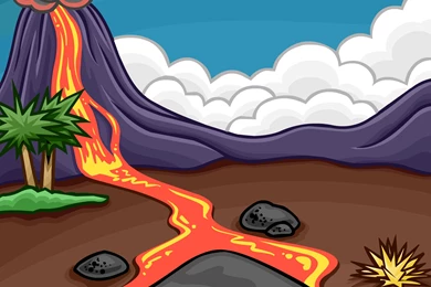Volcanic Backgrounds   Club Penguin Wiki   Wikia