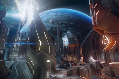 Majestic Monolith Halo 4 Wallpapers