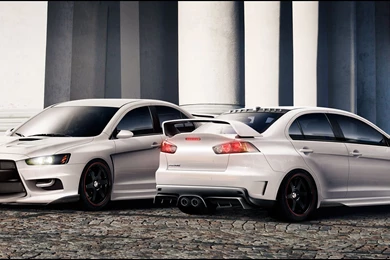 Mitsubishi Lancer Evo X HD Wallpapers   WallpaperCafe