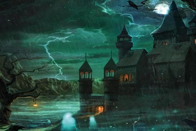 Haunted House Wallpapers   (