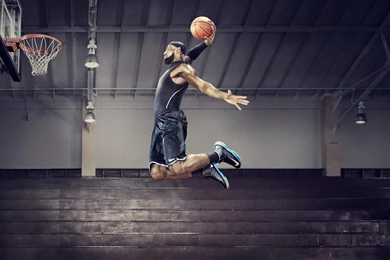 Lebron James Dunk Exclusive HD Wallpapers