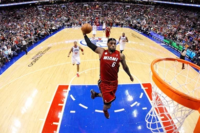 Lebron James Dunk Wallpapers Wallpapers Cave