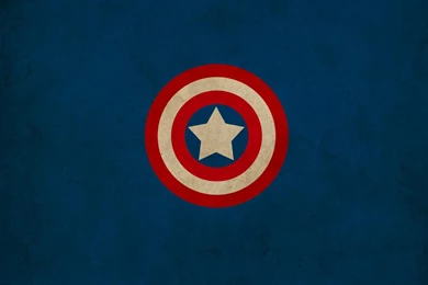 Minimalistic Captain America Shield Marvel Comics Logos Franck ...