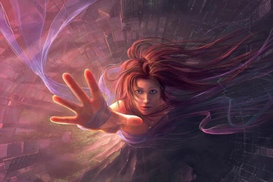 Fantasy Anime Girl Art : Desktop And Mobile Wallpapers : Wallippo