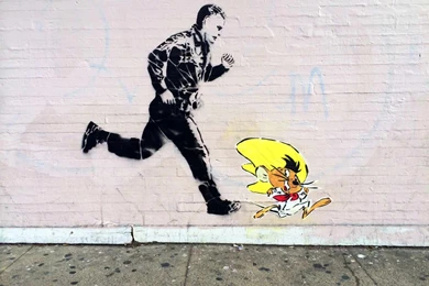 Speedy Gonzales Flees ICE