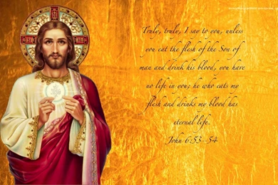 Jesus And The Eucharist – From EverythingCatholic.wordpress.com ...