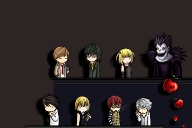 Death Note Chibi Wallpapers By SilentReaper On DeviantArt