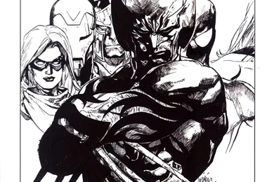 Dark Wolverine Sample Page By DaveLungArt On DeviantArt