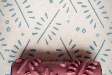 Wallpapers Paint: The Paint Roller That Creates A Wallpapers Look