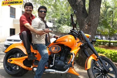 Boyapati Srinu & DSP On Legend Bike Stills ,pics,images,gallery ...