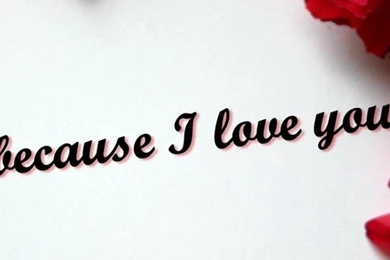 Because I Love You Wallpapers   Free iPhone Wallpapers