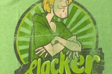 Shaggy Scooby Doo Large T Shirt Cartoon Slacker Stoner Weed ...