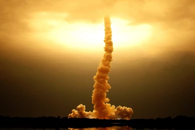 Wallpapers Thunderstorm Sunset Storm Landscape 1920x1080