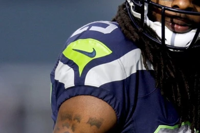 Wallpaper: Riddell, American Football Player, Seattle Seahawks ...