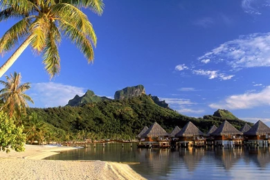 Download 1280x1024 Tropical Island Beach Scenery Beatiful Beach ...