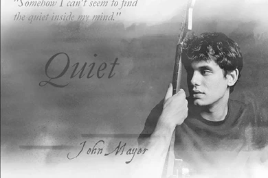 John Mayer Quiet   John Mayer Wallpapers (13200595)   Fanpop