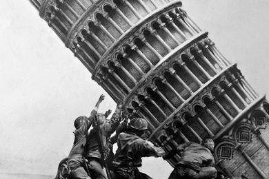 Raising Of The Tower On Iwo Jima By Dead Beat Nick On DeviantArt