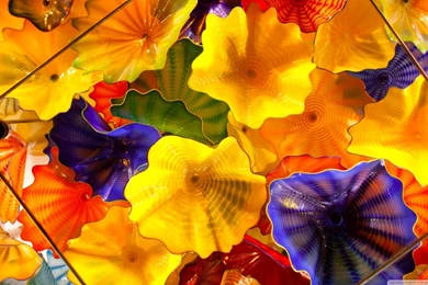 Glass Sculpture By Dale Chihuly HD Desktop Wallpapers : Widescreen ...