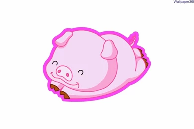 Cute Cartoon Pig Wallpaper Images & Pictures   NearPics   Cliparts.co
