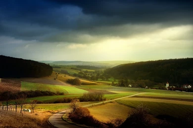 Storm Clouds Lightning