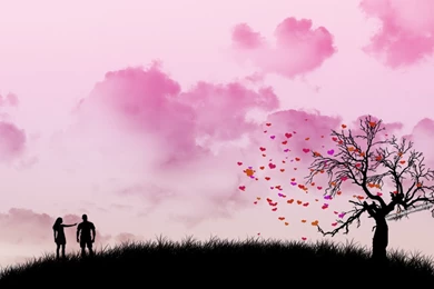 Wallpapers Pink Love   Wallpapers HD Fine